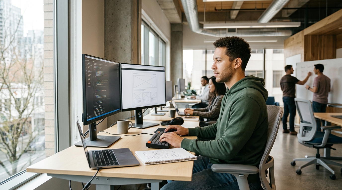 Featured image for "Web Developer vs Software Engineer: Which One Fits You Better?"
