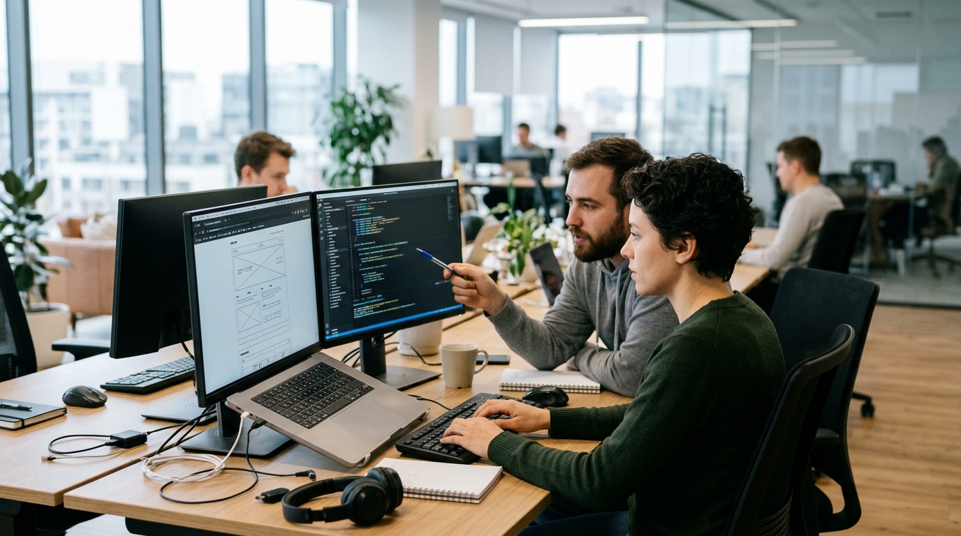 Featured image for "Web Developer vs Software Engineer: Which Career Fits You?"