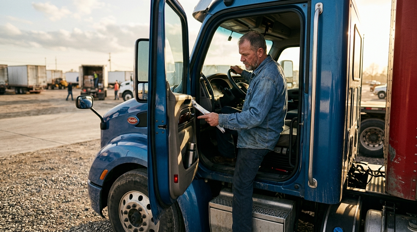 Featured image for "How to Get a Job as a Truck Driver: Step-by-Step Guide"